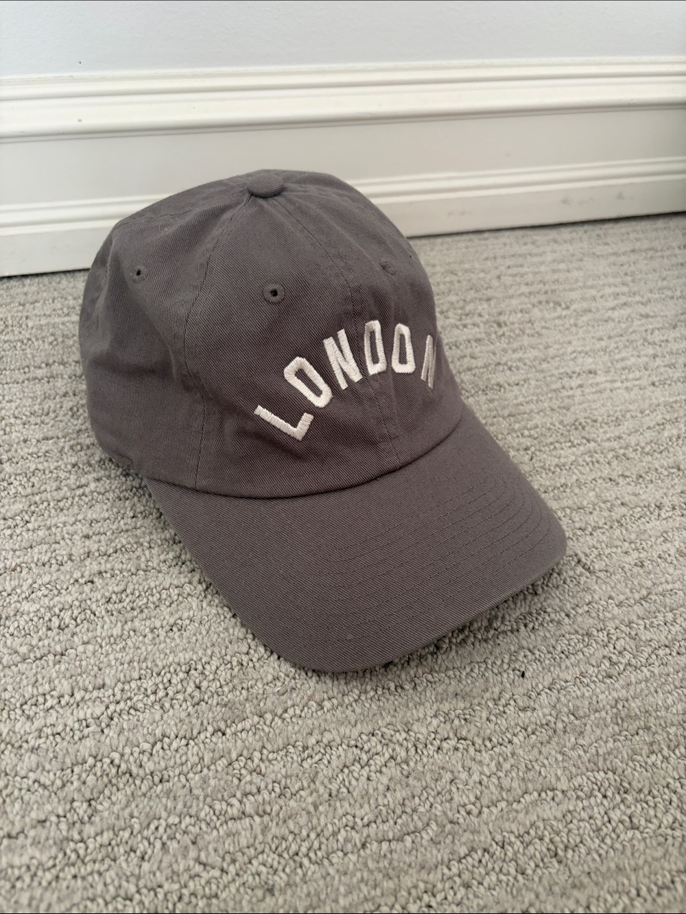 American Needle London Gray Baseball Cap